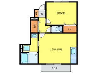 サンフレンドの物件間取画像